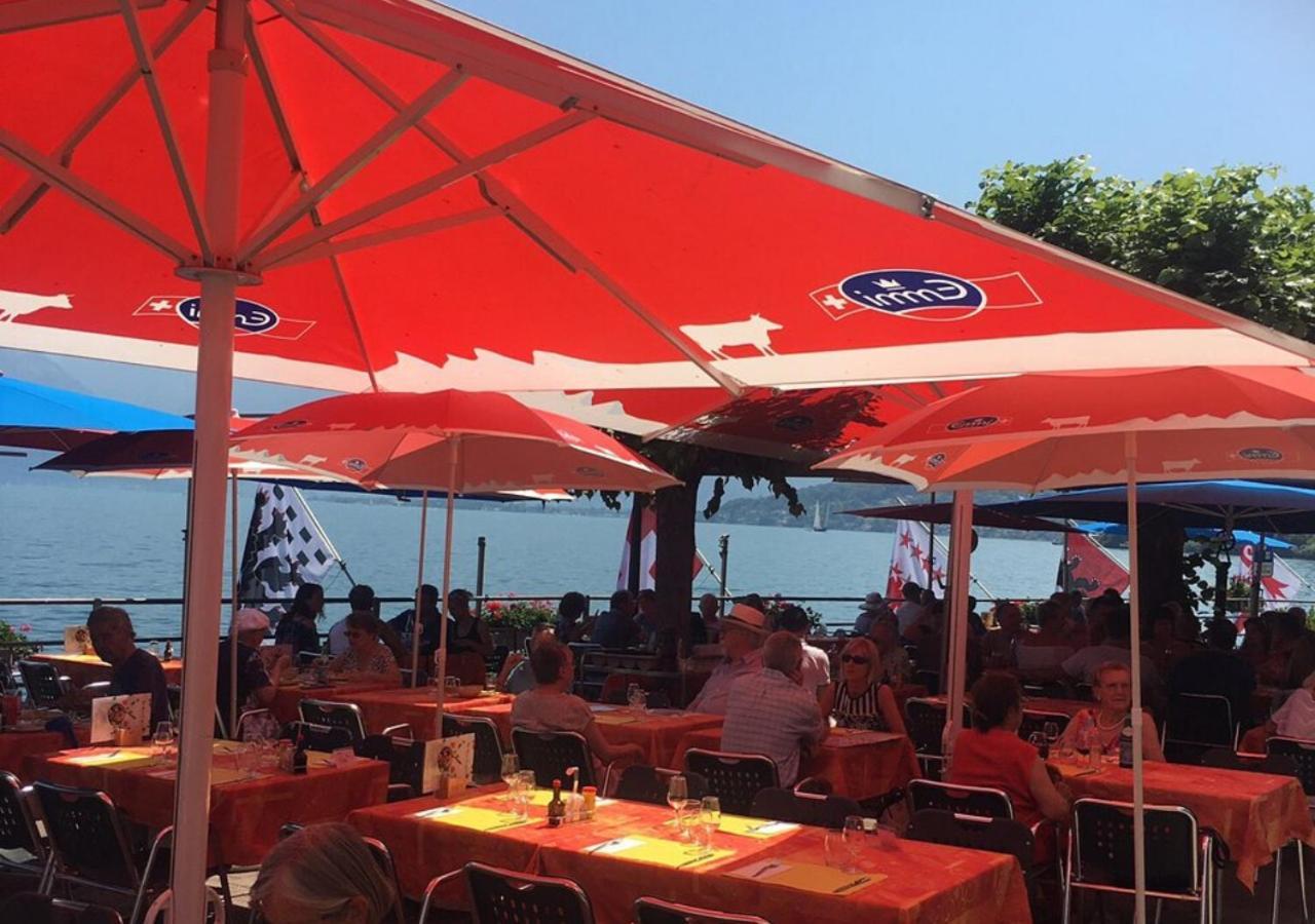 Hotel Le Rivage Saint-Gingolph Esterno foto
