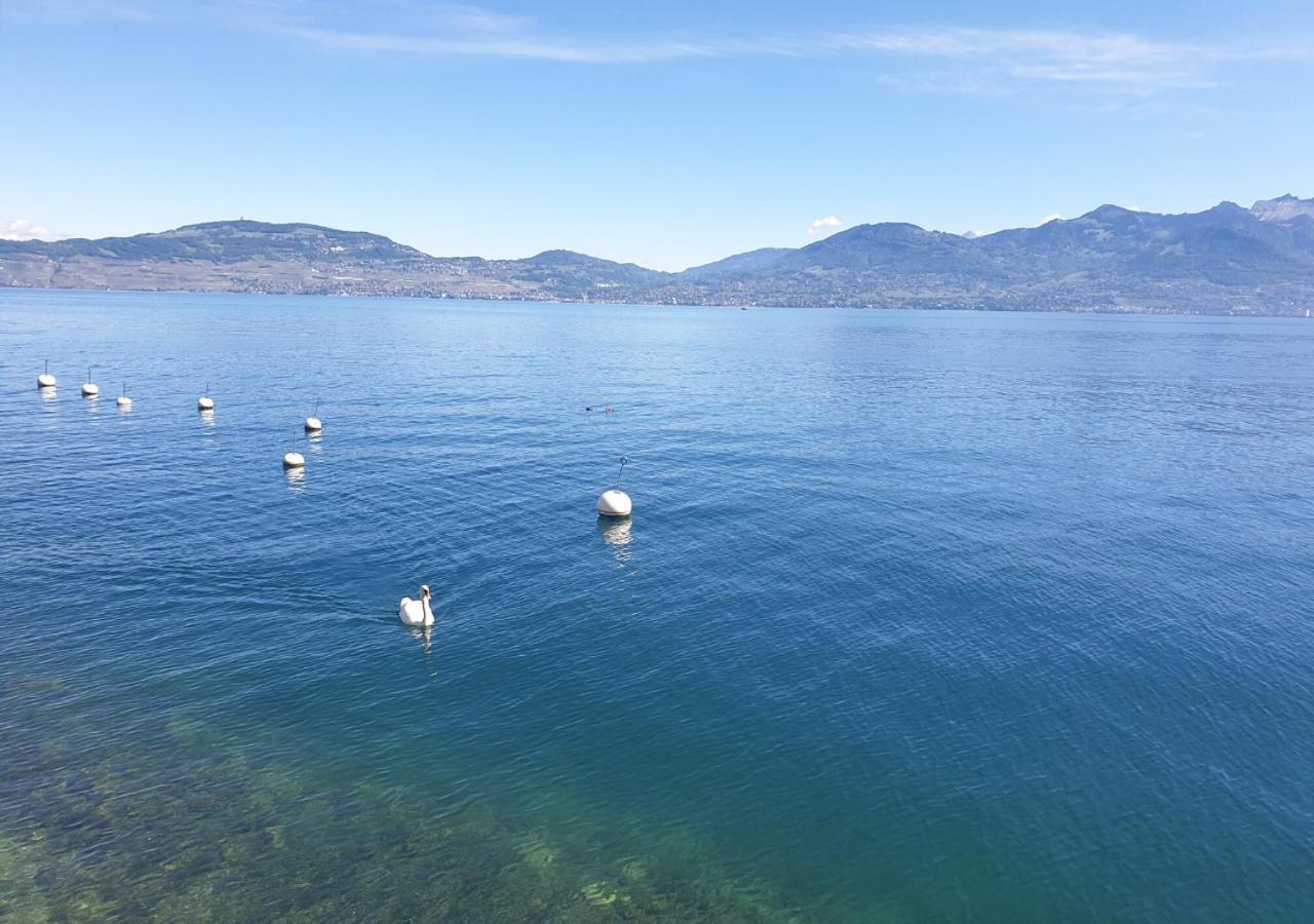 Hotel Le Rivage Saint-Gingolph Esterno foto