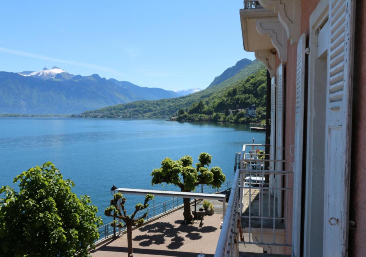 Hotel Le Rivage Saint-Gingolph Esterno foto